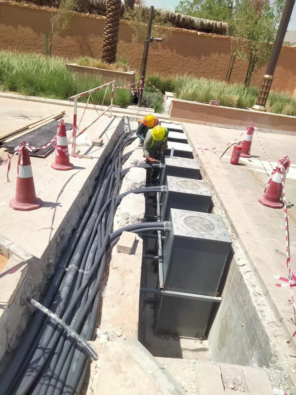 Civil works for security systems 3